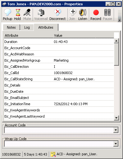Interaction Supervisor Help - Change log