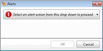Interaction Supervisor Help - Add/Edit Alert Action dialog