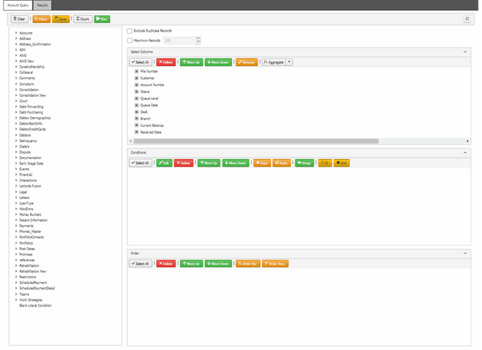 Latitude Help - Run an Account Analysis Query